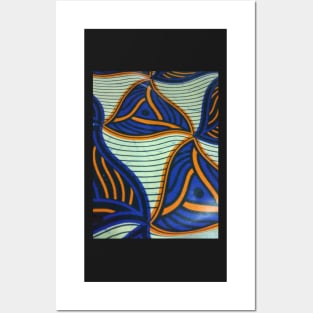 African Ankara Print Posters and Art